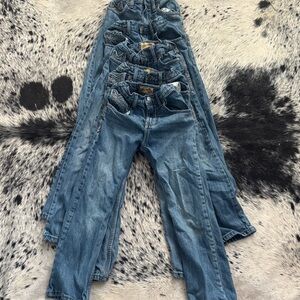 Wrangler 20 X Size 9 Slim Kids Blue Jeans